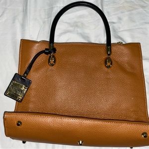 Brown Leather Valentina Italia Bag